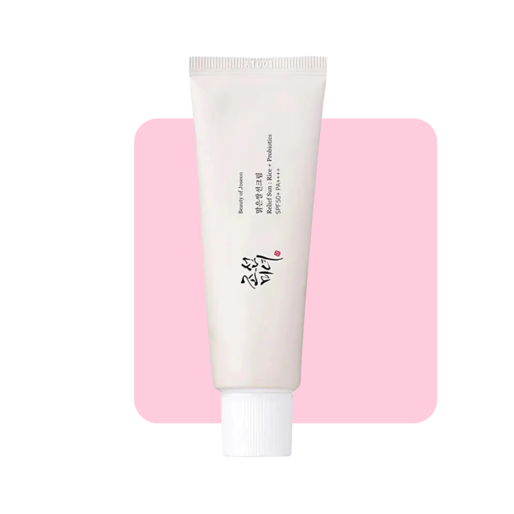 Relief Sun Rice + Probiotics SPF50 Sunscreen 50ml