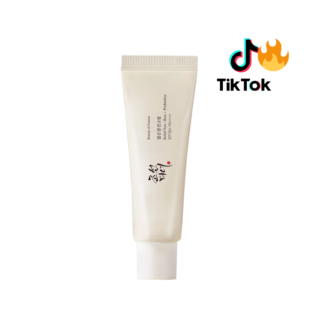 Relief Sun Rice + Probiotics SPF50 Sunscreen 50ml